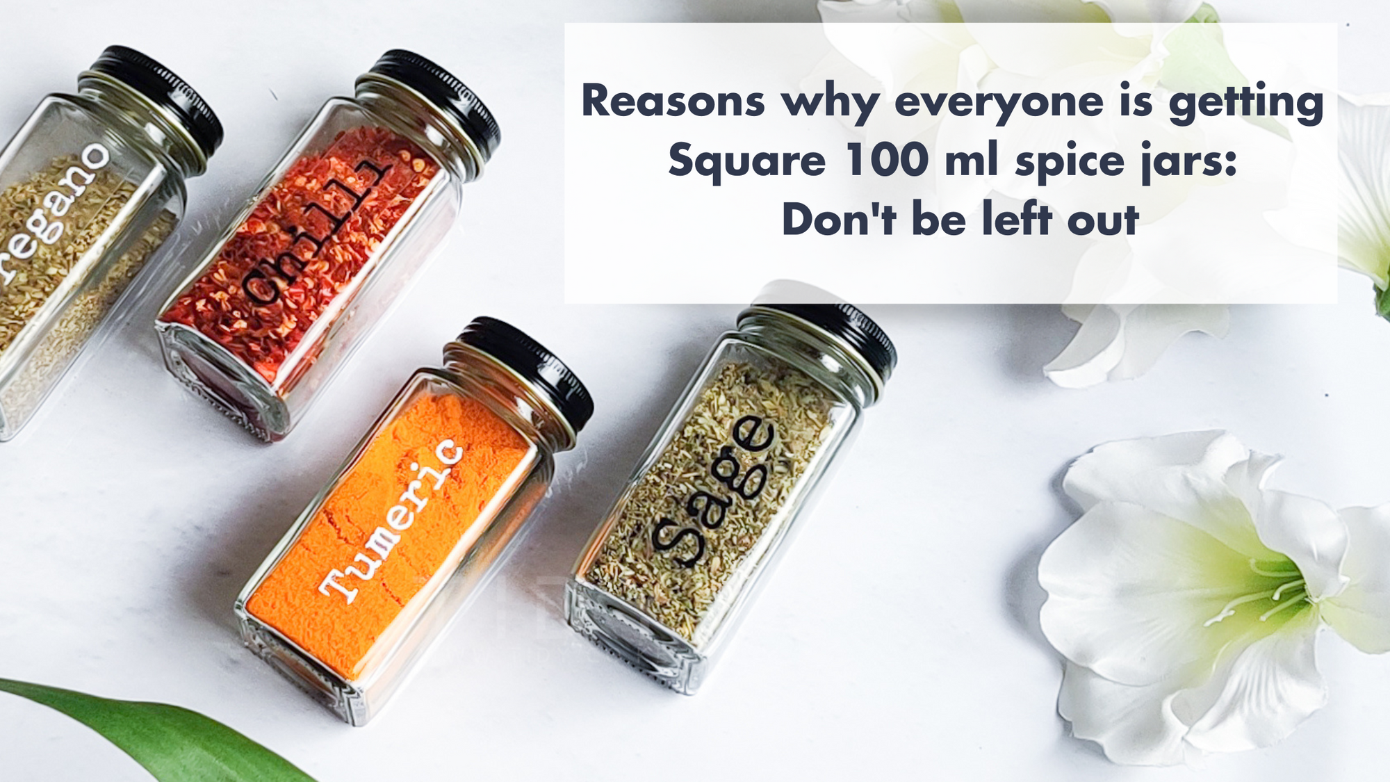 Reasons why everyone is getting Square 100 ml spice jars: Don't be left out