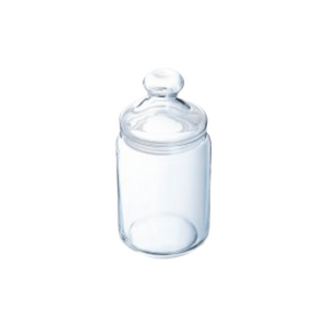 Pop Glass Jar 1L-tidy.co.ke