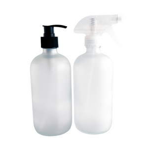 Pump and Spray- 2 Pack Frosted White-tidy.co.ke