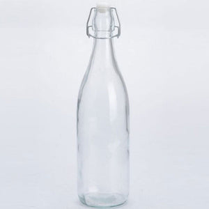 Clip Glass Bottle 0.5L-tidy.co.ke
