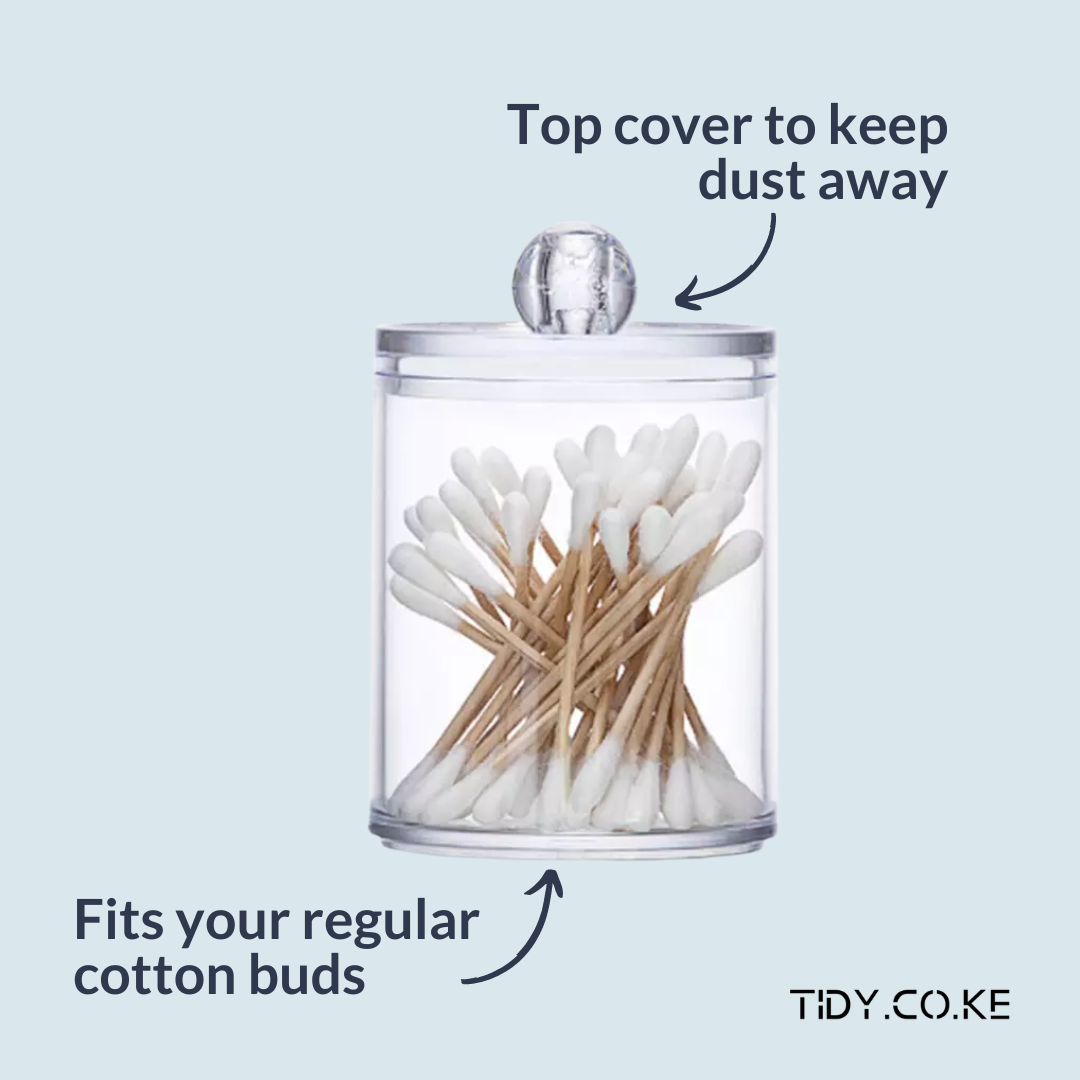 Cotton Buds Container-tidy.co.ke