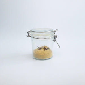 Clip Glass Jar 0.25L-tidy.co.ke